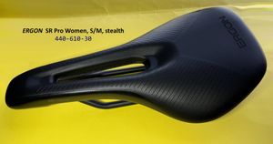 Selle ERGON SR Pro Women, stealth, S/M (9-12cm)  - 1