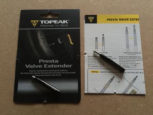 Prolongateurs de valves Topeak - 1