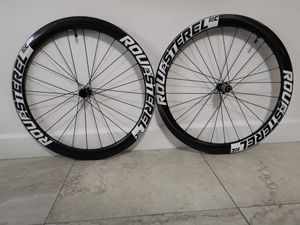 NEUF Paire de roues route disque 50 artisanale - 1