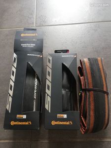 Lot PNEU continental GP5000 28 tubetype 1 neuf, 1 ... - 1