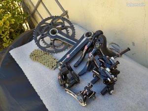Groupe Campagnolo Super Record 11 vitesses, manett... - 1