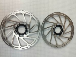 2 Disques Sram Centerline Centerlock 180mm + bague... - 1