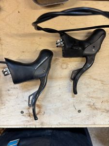 Paire de manettes Campagnolo Super Record EPS 12v ... - 1