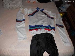Maillot cuissard plus casque - 1