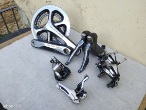 Groupe shimano Dura Ace 9000, manettes, dérailleur... - 1