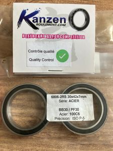 Roulements BB30 Kanzen (42x30x7mm) Abec 5 - 1