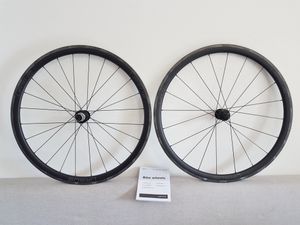 Roues neuves URSUS Miura TS37 UD Carbone à boyaux ... - 1