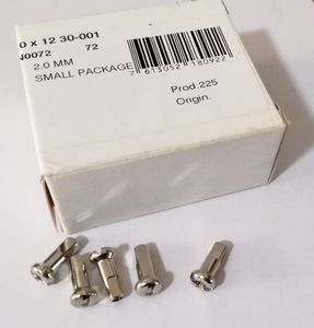 DT SWISS Ecrou de rayon Laiton 12mm 2.0 silver x72... - 1