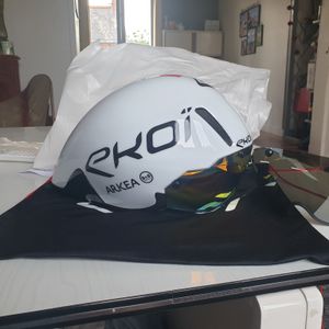 Casque aérodynamique CLM triathlon Ekoi - 1