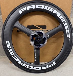 Progress Roue avant 3 bâtons de route A-7F Carbon ... - 1