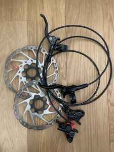 Ensemble freins Shimano Deore 4pistons - 1