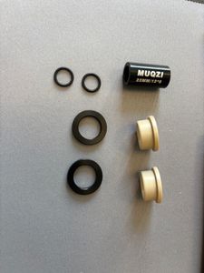 Lot de 2 entretoises 22mm pour amortisseur FOX - 1