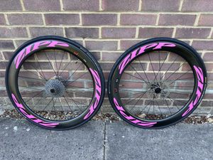 Paire de roue Zipp 404 firecreast en carbone  - 1
