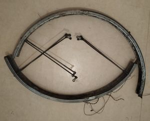 Garde-boue pare-jupe 26" / 650 ancien en bé - 1