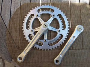 Pédalier / crankset vintage - NERVAR - Équipements vélos