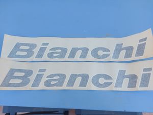 2 autocollants BIANCHI - 1