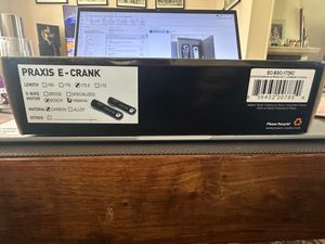 Manivelles PRAXIS e-CRANK 172.5mm carbone - 1
