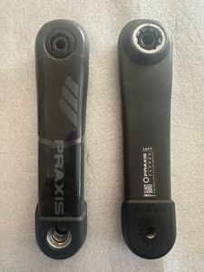 Manivelles PRAXIS CRANK 160mm FST4 carbone - 1