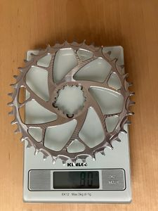 Plateau Alugear mono Gravel 40t pour empreinte pra... - 1