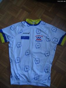 Maillot MC champion departemental TS Blanc - 1