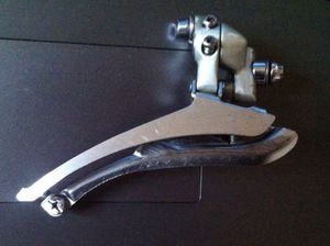 Dérailleur Shimano 105 -1056 avant double a braser... - 1
