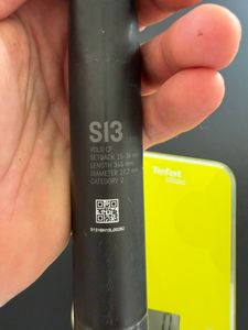 Tige de selle Canyon carbon  - 1
