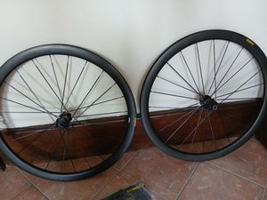 Paire de roues Mavic Cosmic Pro Carbon SL disque - 1