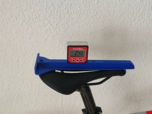Outil mesure angle de selle - 1