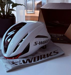 Specialized S-Works Evade 4 blanc/rouge, taille M - 1