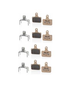 4 paires Plaquettes de frein XLC BP-S41 Métal frit... - 1