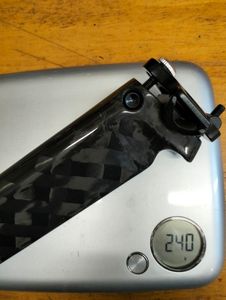 Tige de selle Carbone profilée  - 1