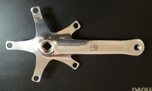 Pédalier Campagnolo Croce d'Aune 170mm droit en Tb... - 1