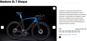 Vélo de course > Trek > Madone SL7 > Taille 56 - 1