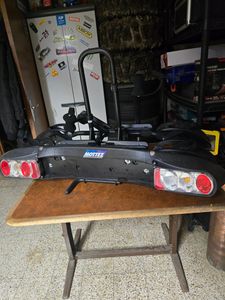 Porte-vélos attelage Mottez Zeus - 2 vélos - 1