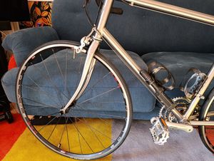 vélo de route Passoni Titano Puro C088GR9-cadre ti... - 1