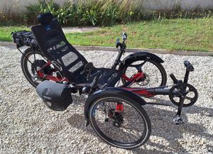 HP Velotechnik Gekko fx 20 – Trike couché pliable ... - 1