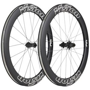PAIRE DE ROUES VISION METRON 60 SL EDITION SILVER - 1