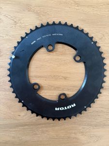 Pédalier plateau extérieur rotor carbone  - 1
