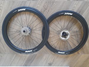 Paire de roues carbone Mavic - 1