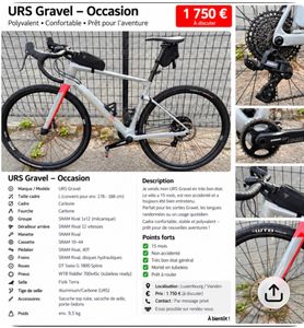 Gravel Bike BMC URS - 1