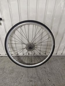 Roue arrière aluminium Kronos (+ pneu et cassette) - 1
