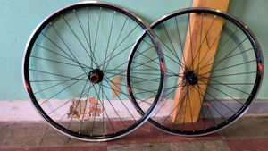 Paire de roues mach1 "road runner" aluminium - 1