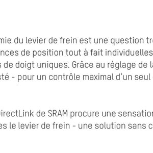 Paire de frein sramg2r  - 1