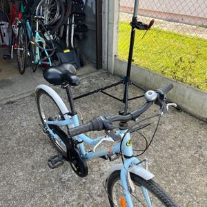 VTT enfant gitane bleu 24 pouces  - 1