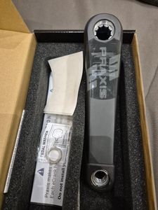 Manivelle gauche praxis e crank carbon 172.5mm - 1