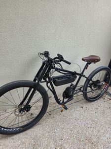 vélo électrique beach cruiser / café racer - 1