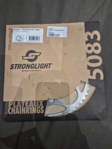 Plateau vélo strongliht 9 10 vitesses 53 dents BCD... - 1