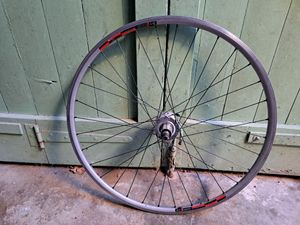 Roue arrière DT Swiss RR moyeu Powertap Cyclops - 1