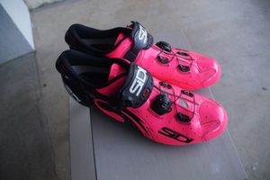 chaussurres sidi wire roses fluo taille 44 - 1