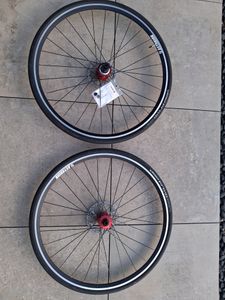 Paire roues ASTERION MT6+jante Race 22+CX-Ray - 1